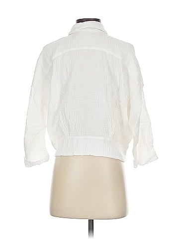 Free People 3/4 Sleeve Button-Down Shirt (view 2)