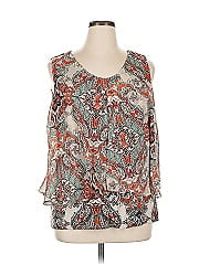 Roz & Ali 3/4 Sleeve Blouse