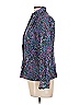 Notations 100% Polyester Paisley Purple Long Sleeve Blouse Size 10 (petite) - photo 5