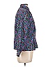 Notations 100% Polyester Paisley Purple Long Sleeve Blouse Size 10 (petite) - photo 4