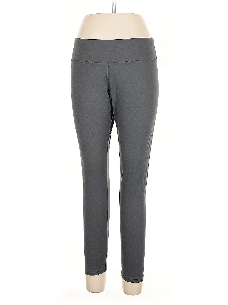 Pre-owned Express One Eleven Active Pants In Gray