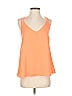 Gianni Bini 100% Polyester Orange Sleeveless Top Size XS - photo 1