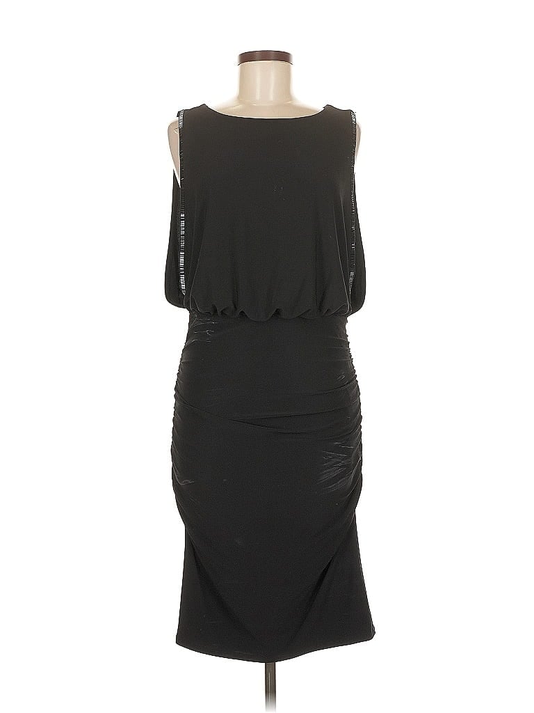 Pre-owned Roz & Ali Cocktail Dress In Black