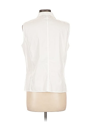 Jones New York Collection Sleeveless Button-Down Shirt (view 2)