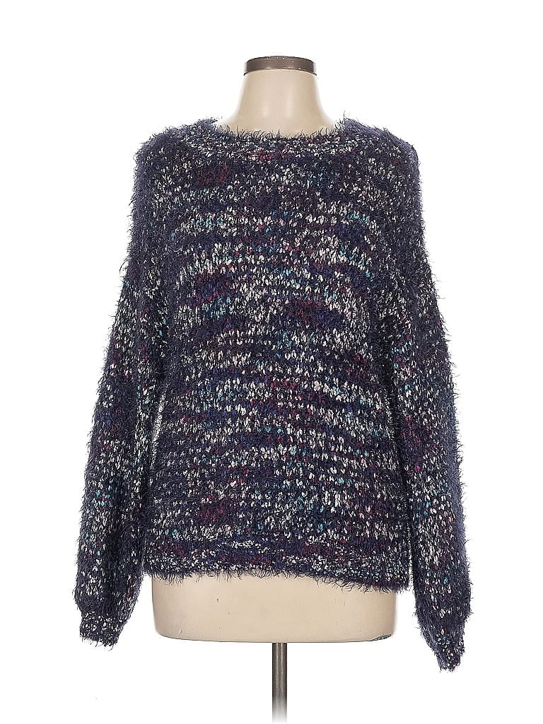 Pre-owned Wild Fable Pullover Sweater In Blue