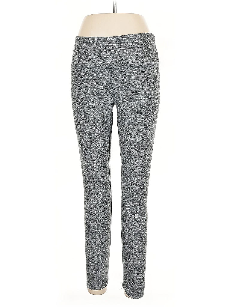 Pre-owned New Balance Active Pants In Gray