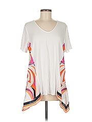 Jm Collection Short Sleeve Top