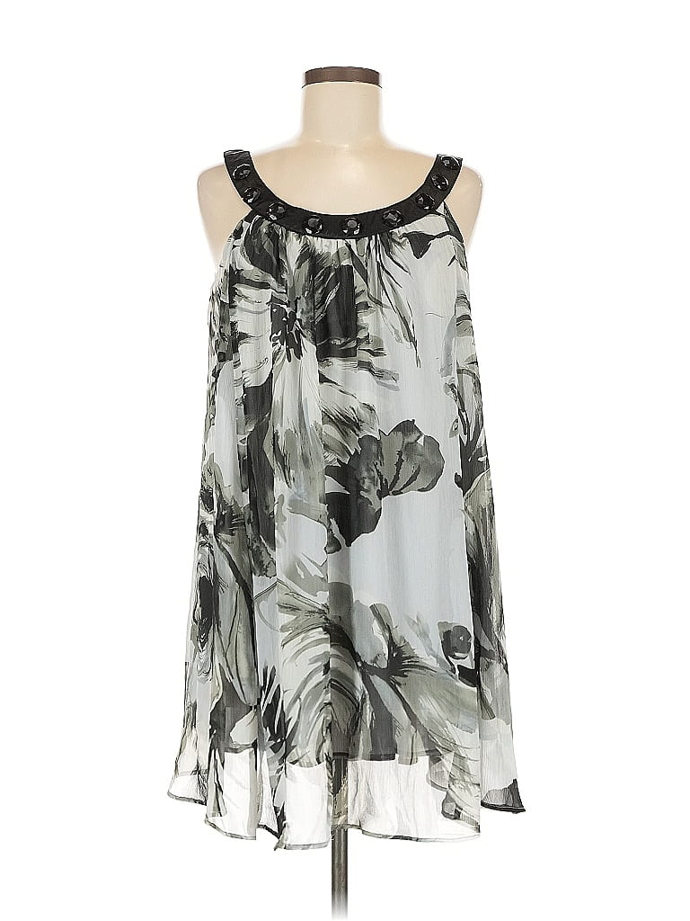 Pre-owned Mlle Gabrielle Casual Dress In Gray