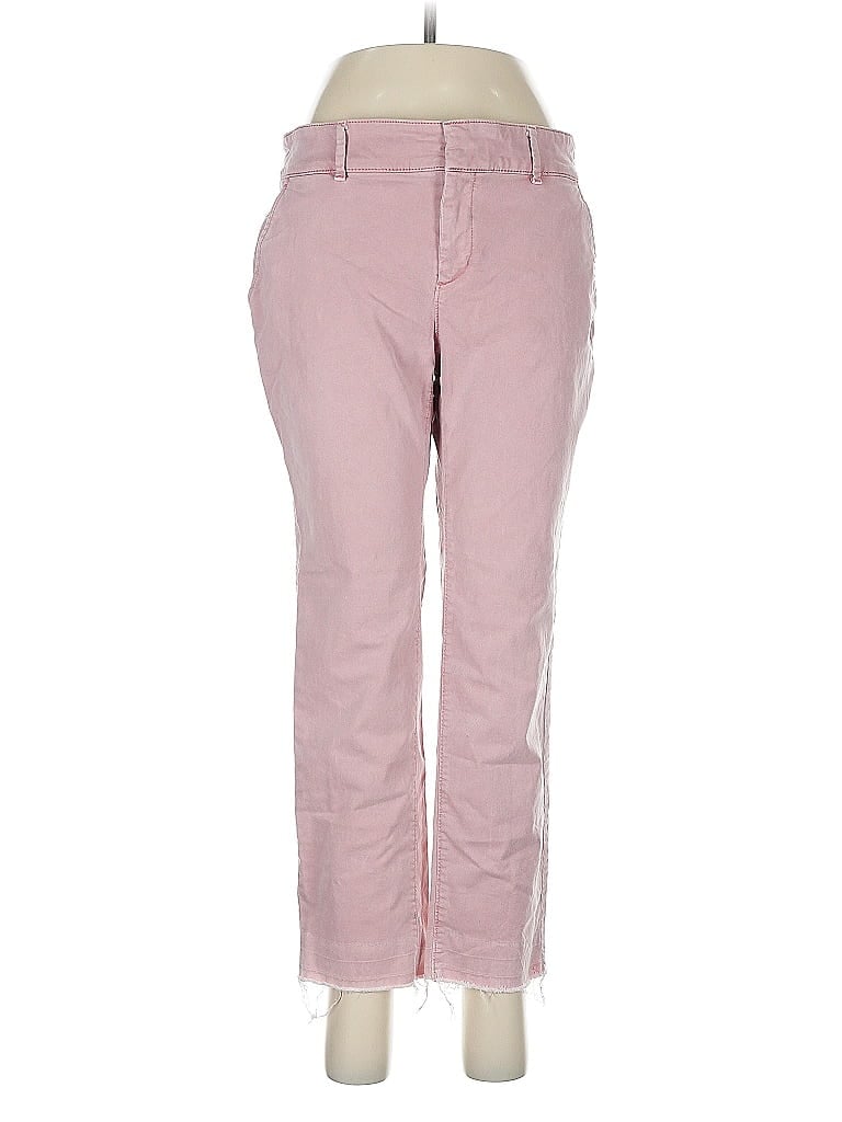 Pre-owned Ann Taylor Loft Casual Pants In Pink