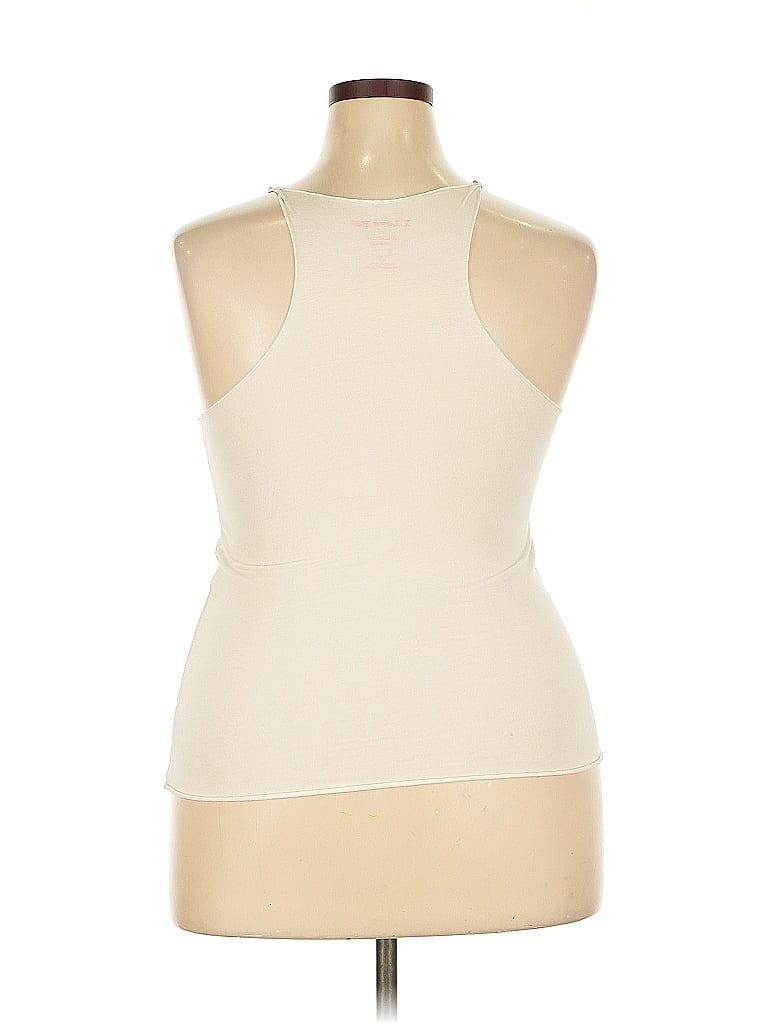 Pre-owned I Love H81 Tank Top Ivory Halter Neckline Tops In White