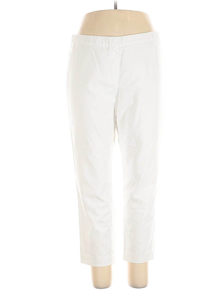 Click to view more detailed imagery on our partner's website Pre-owned Jjill Casual Pants In White