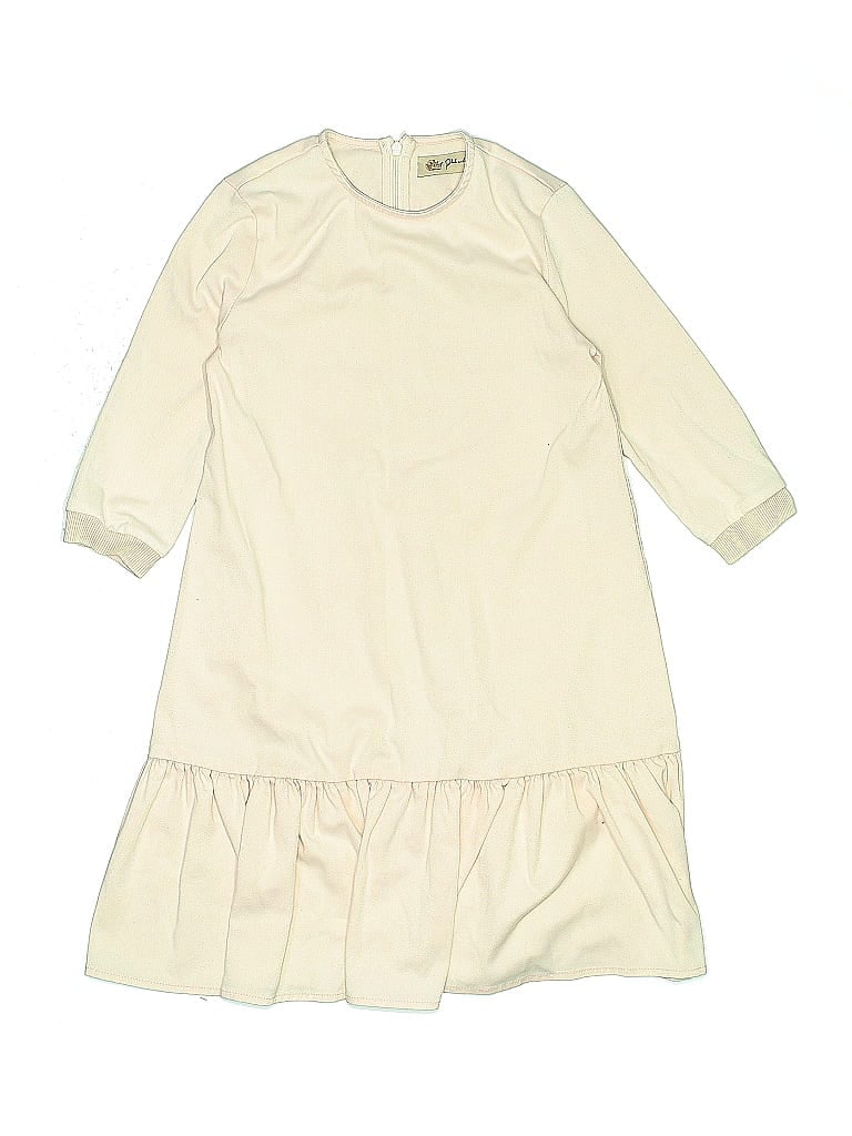 Pre-owned Assorted Brands Kids' Dress In White