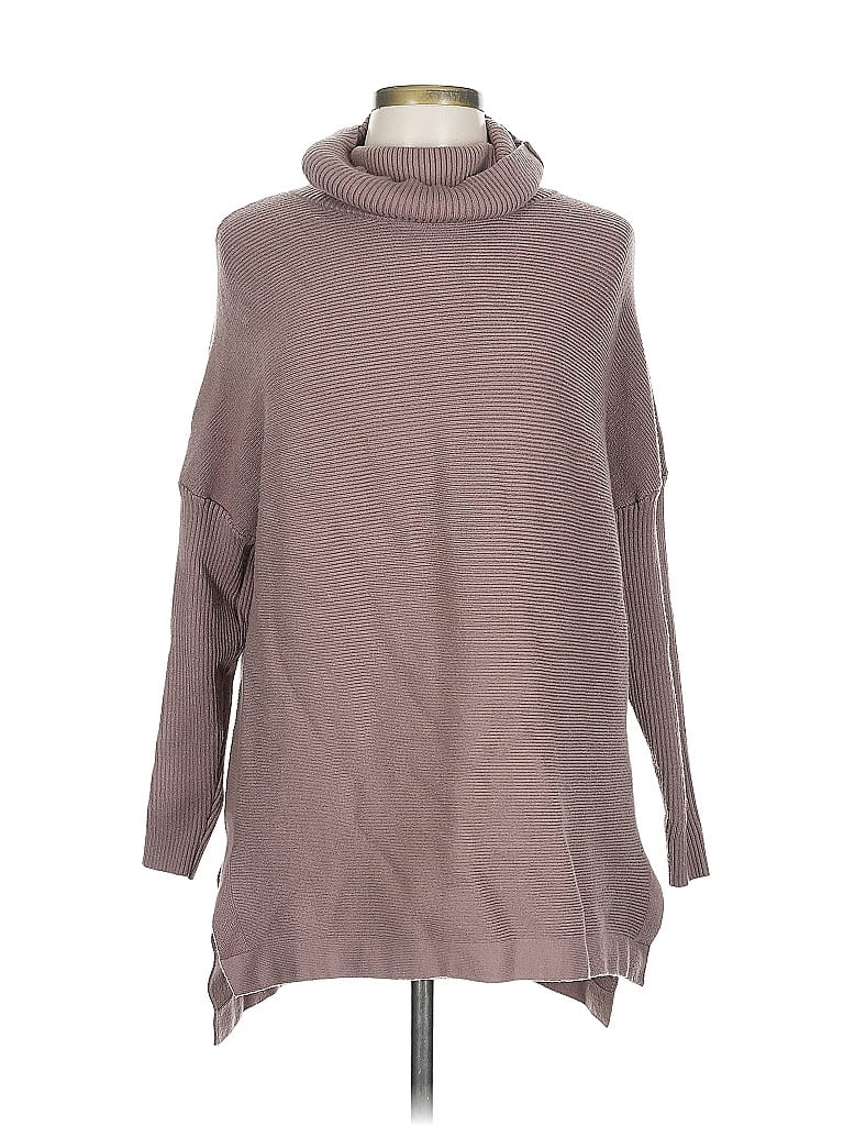 Pre-owned Lillusory Turtleneck Sweater In Brown