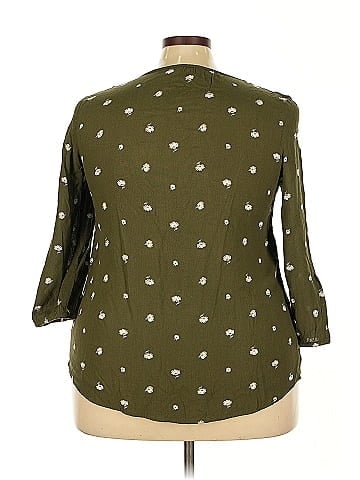 Sonoma Goods for Life 3/4 Sleeve Blouse (view 2)