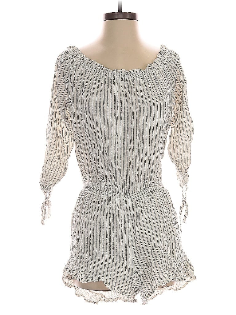 Pre-owned Maven West Romper In Gray