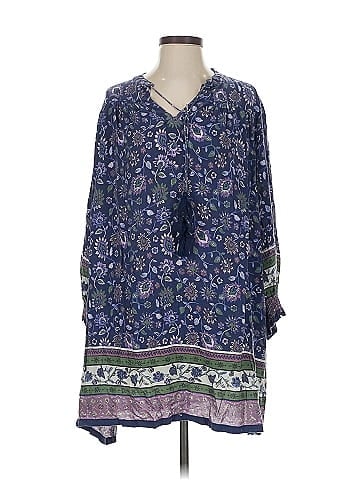 Natural Life 3/4 Sleeve Blouse (view 1)