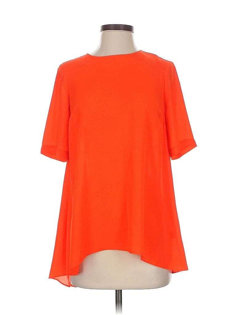 Pre-owned Vince Camuto Short Sleeve T-shirt In Orange