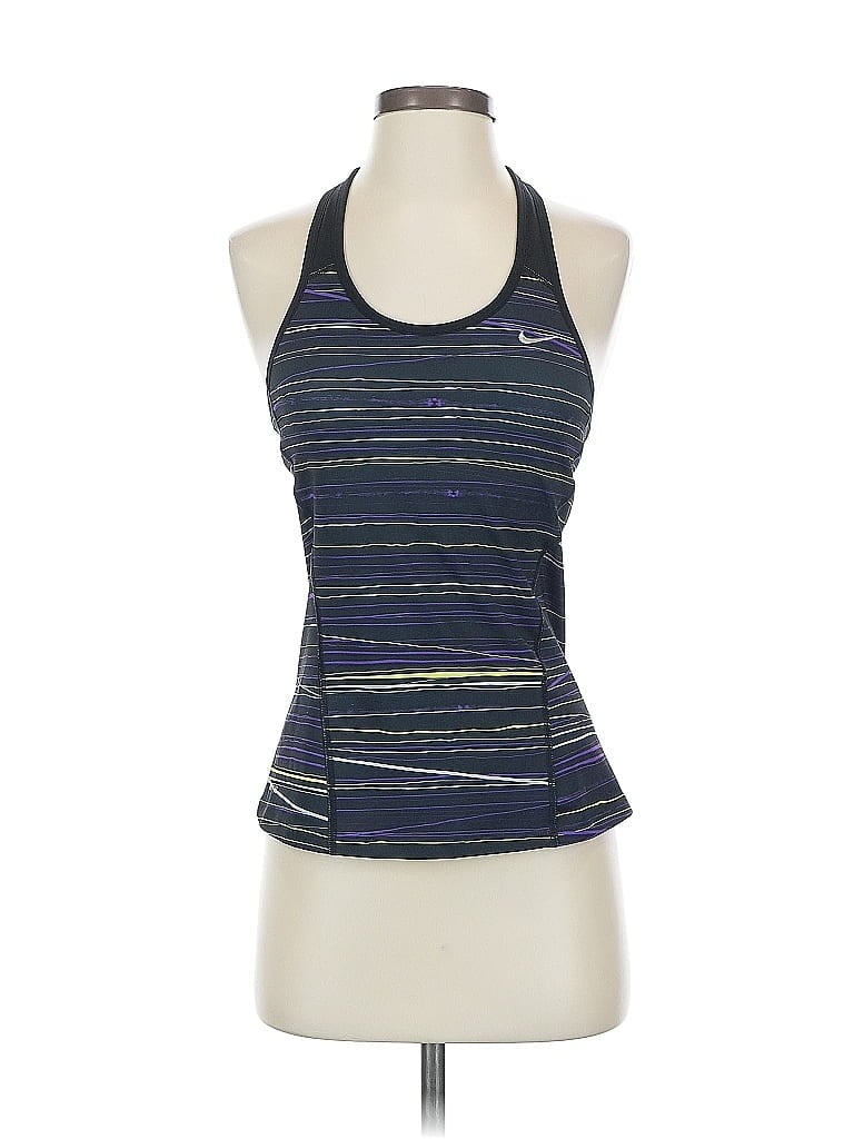 Pre-owned Nike Active Tank Top In Blue
