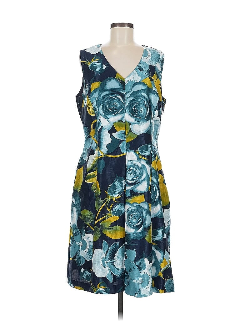 Pre-owned Preston & York Casual Dress In Blue