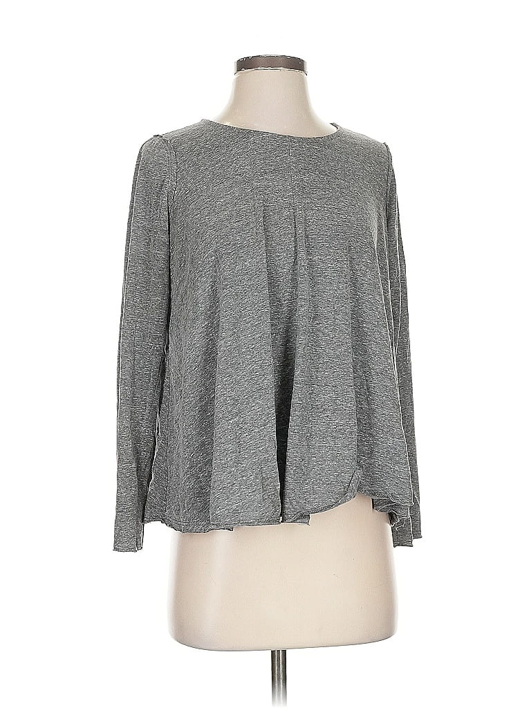 Pre-owned W118 By Walter Baker Long Sleeve T-shirt In Gray