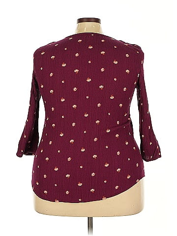 Sonoma Goods for Life 3/4 Sleeve Blouse (view 2)