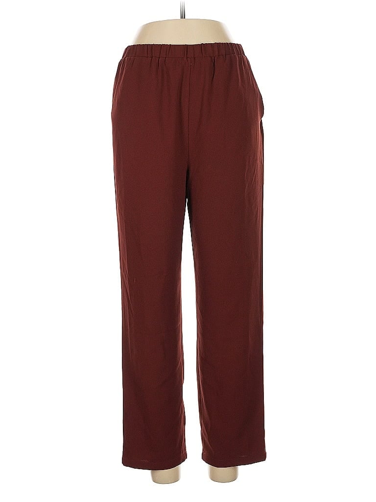 Click to view more detailed imagery on our partner's website Pre-owned Forever 21 Casual Pants In Burgundy