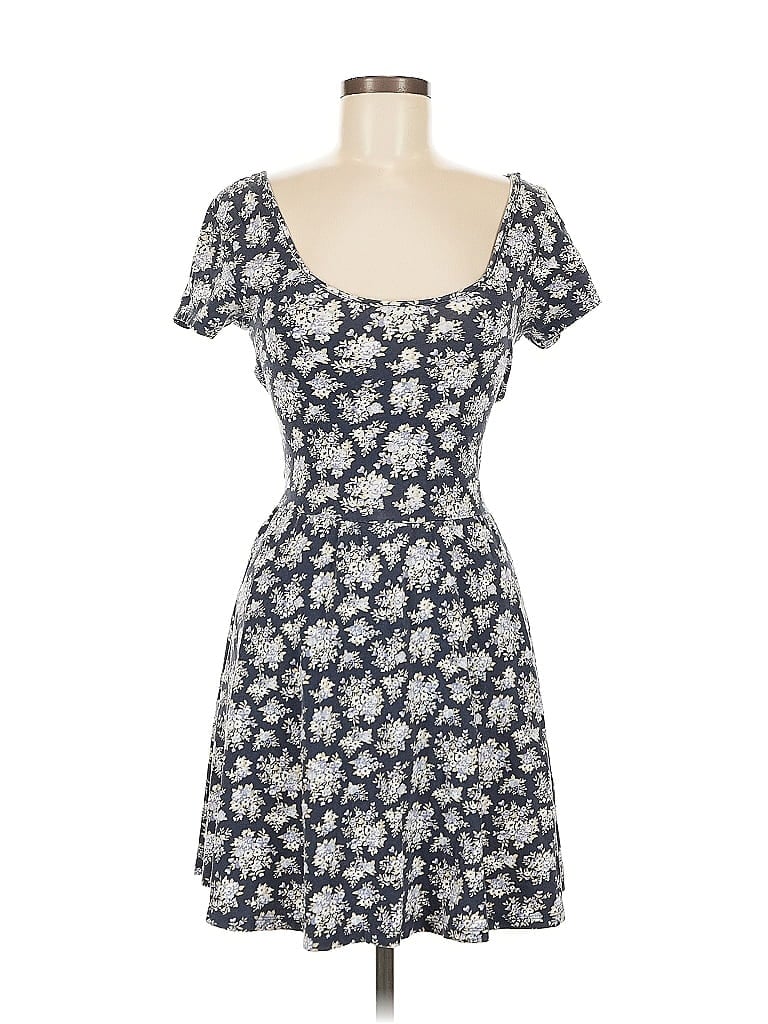 Pre-owned Forever 21 Casual Dress In Blue