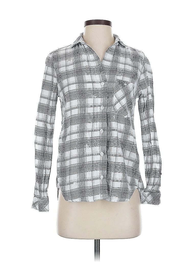 Click to view more detailed imagery on our partner's website Pre-owned Bella Dahl Long Sleeve Button Down Shirt In Gray