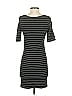 Basics Stripes Black Casual Dress Size S - photo 2