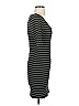 Basics Stripes Black Casual Dress Size S - photo 4
