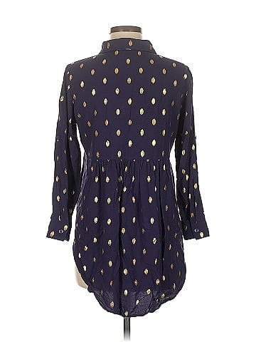 Solitaire 3/4 Sleeve Button-Down Shirt (view 2)