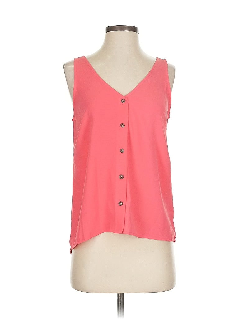 Pre-owned Gibson Sleeveless Blouse In Pink