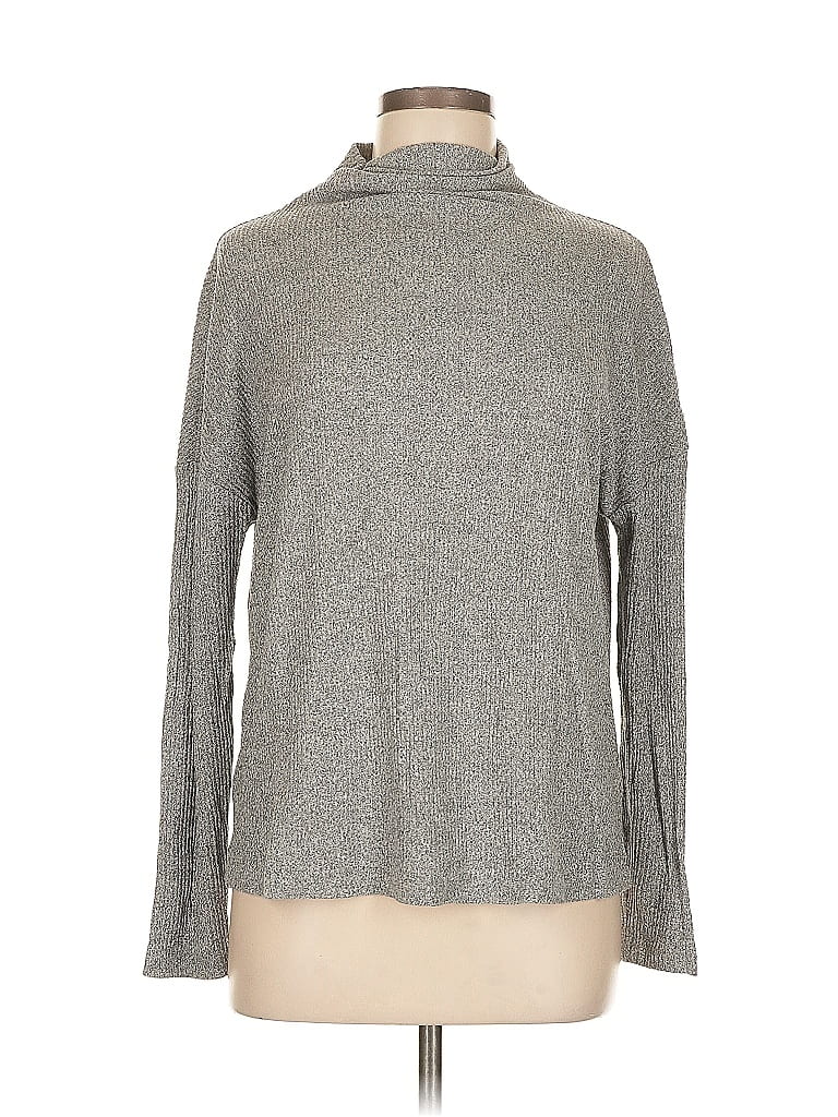 Pre-owned A New Day Turtleneck Sweater In Gray