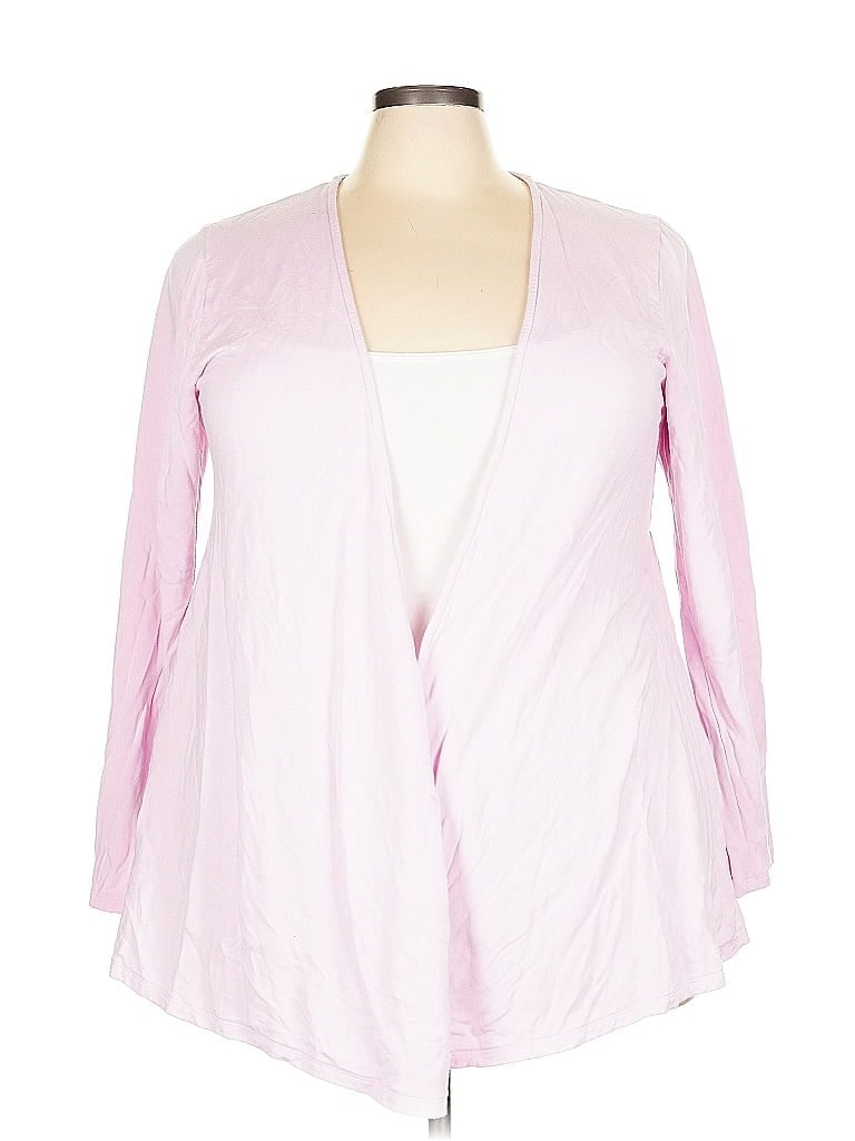 Pre-owned Torrid Cardigan Sweater In Pink