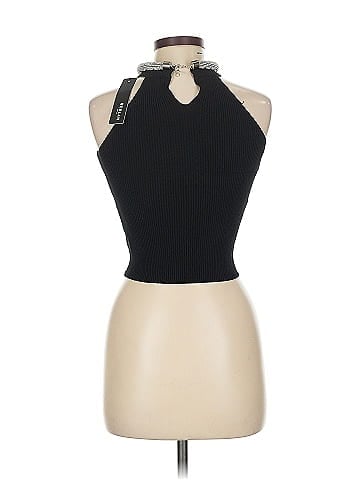 Beulah Style Black Tank Top One size
