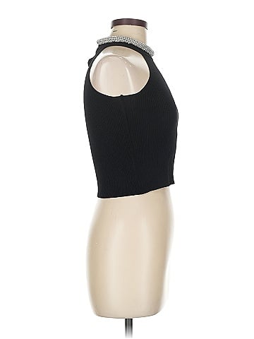 Beulah Style Black Tank Top One size