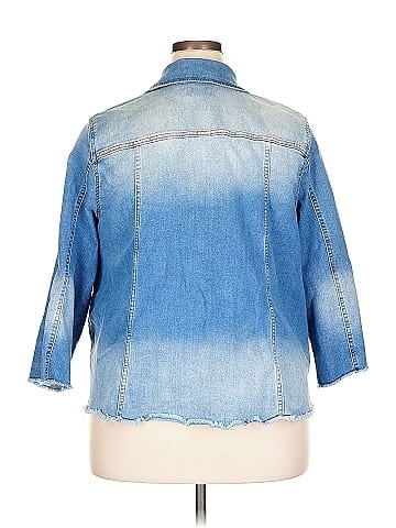 LOGO by Lori Goldstein Denim Jacket (view 2)