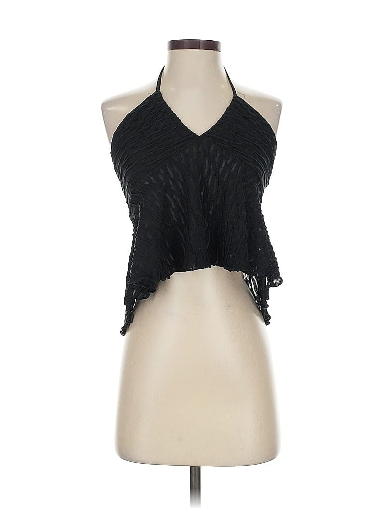 Pre-owned Shein Sleeveless Blouse In Black