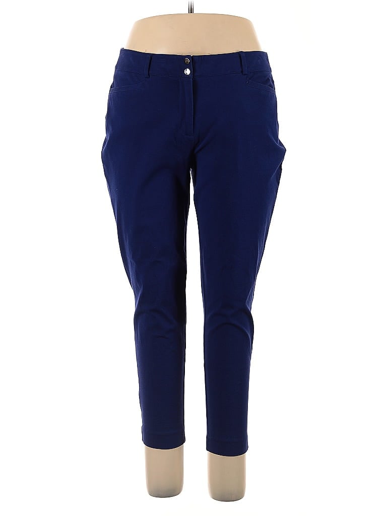 Pre-owned Apt. 9 Casual Pants In Blue
