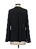 Rock & Republic 100% Polyester Black Long Sleeve Blouse Size S - photo 2