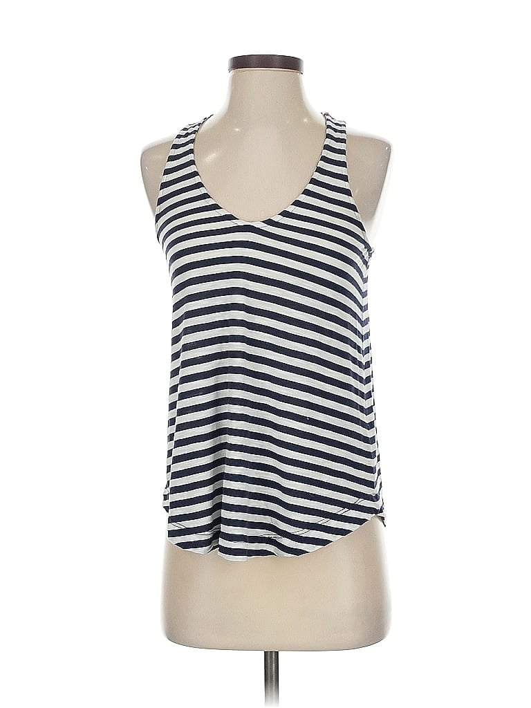 Pre-owned Splendid Tank Top Blue Halter Neckline Tops