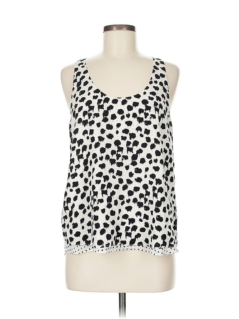 Pre-owned A.l.c Sleeveless Top Ivory Halter Neckline Tops In White