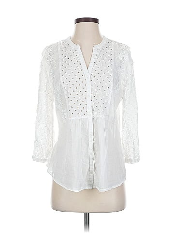 Boston Proper 3/4 Sleeve Blouse (view 1)