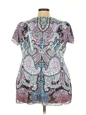 One World Short Sleeve Blouse (view 2)