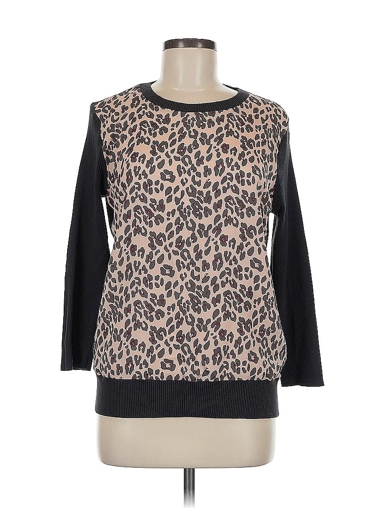 Pre-owned Gianni Bini Pullover Sweater In Black