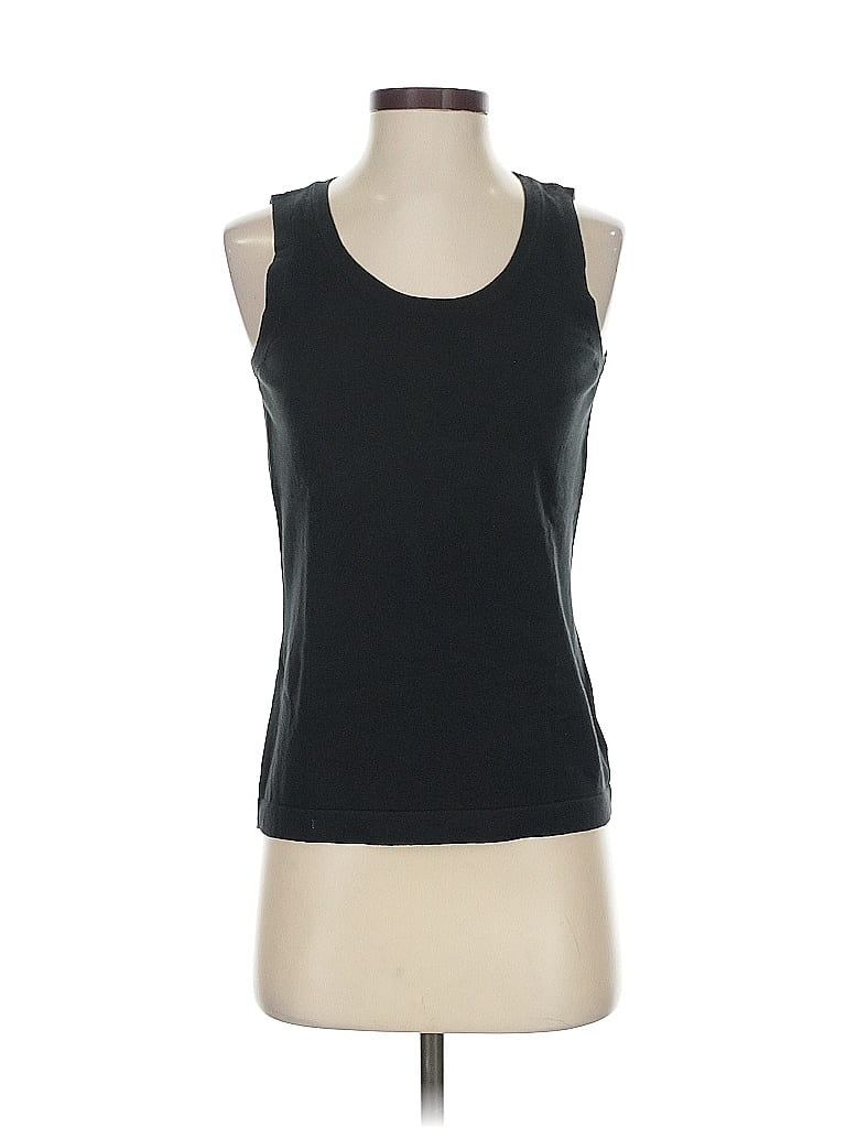 Pre-owned Eddie Bauer Sleeveless T-shirt In Black