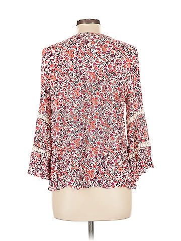 One World 3/4 Sleeve Blouse (view 2)