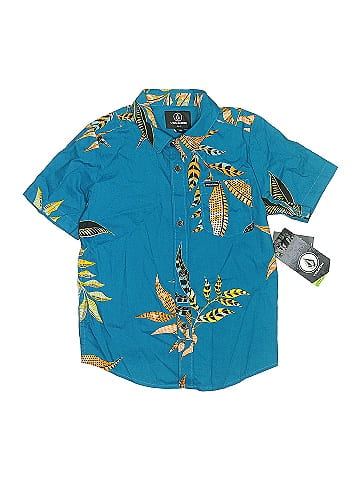 Volcom Short Sleeve Button-Down Shirt (view 1)