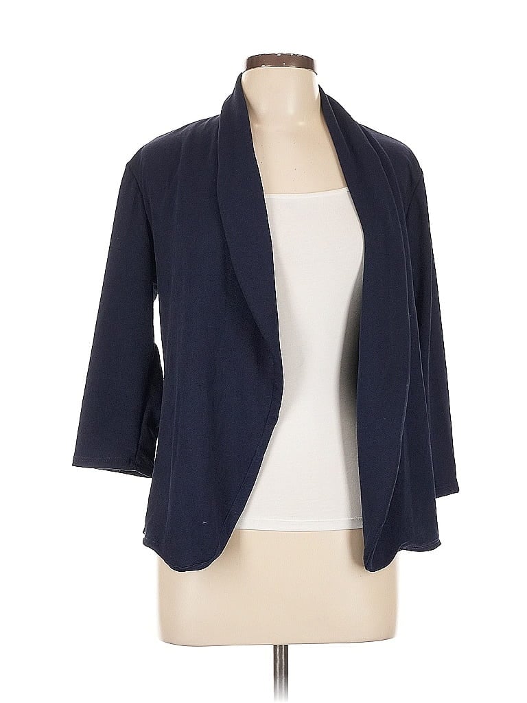 Click to view more detailed imagery on our partner's website Pre-owned J.m. Fleurette Kimono In Blue