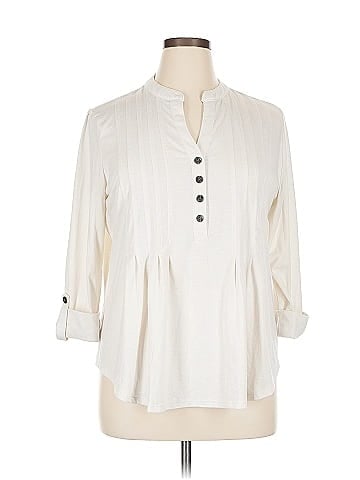 New Directions 3/4 Sleeve Blouse (view 1)